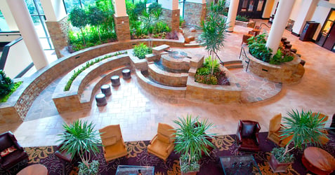 Interior Plant Design San Antonio - Hotel Lobby